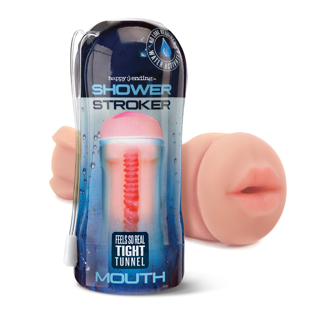 Tight Mouth Shower Stroker